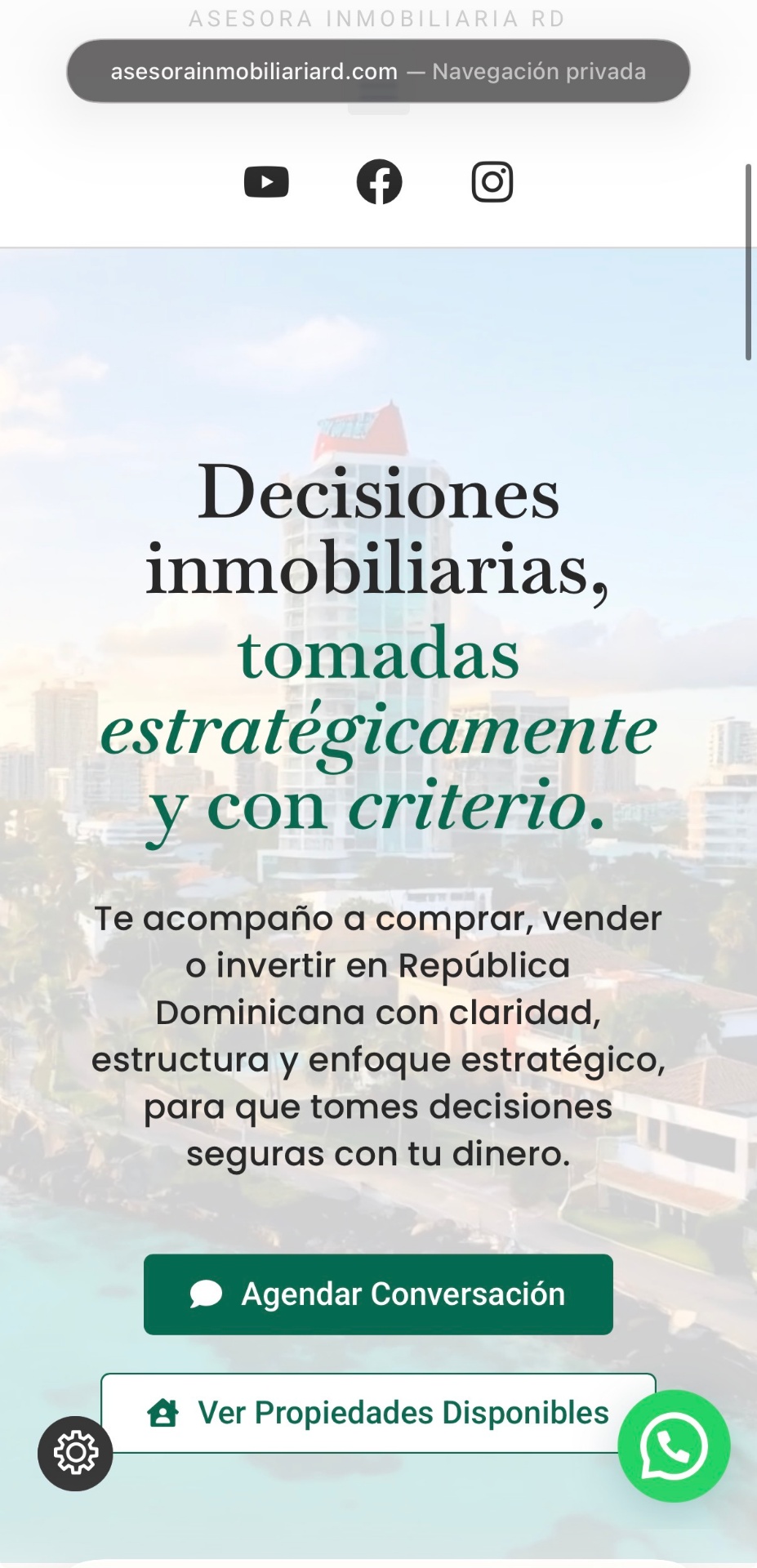 Dariana · Asesora Inmobiliaria RD (móvil)