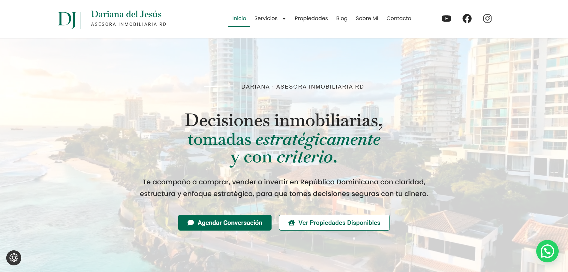 Dariana · Asesora Inmobiliaria RD